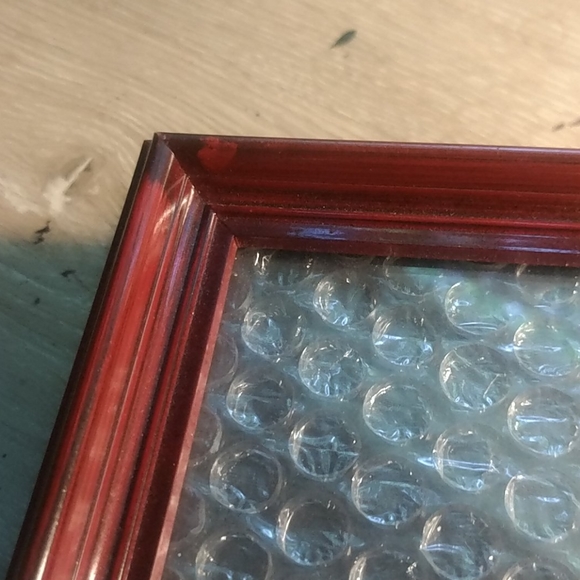 Set of Red Wood Frames - Picture 4 of 4